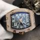 Fake Richard Mille Rm010 Review - Richard Mille Rose Gold Diamond Watches With Black Rubber Band (2)_th.jpg